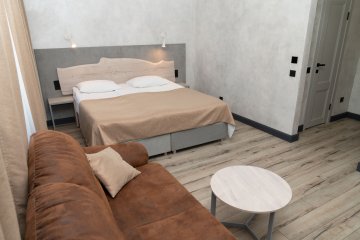 Exclusive double room with one bed or two separate beds